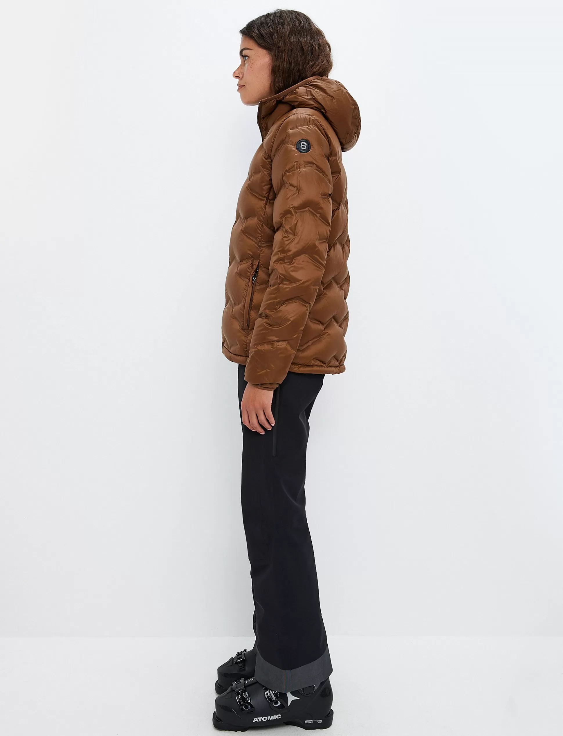 Takit | Untuvatakki<8848 Altitude Alina 2.0 W Jacket - Cashmere Brown