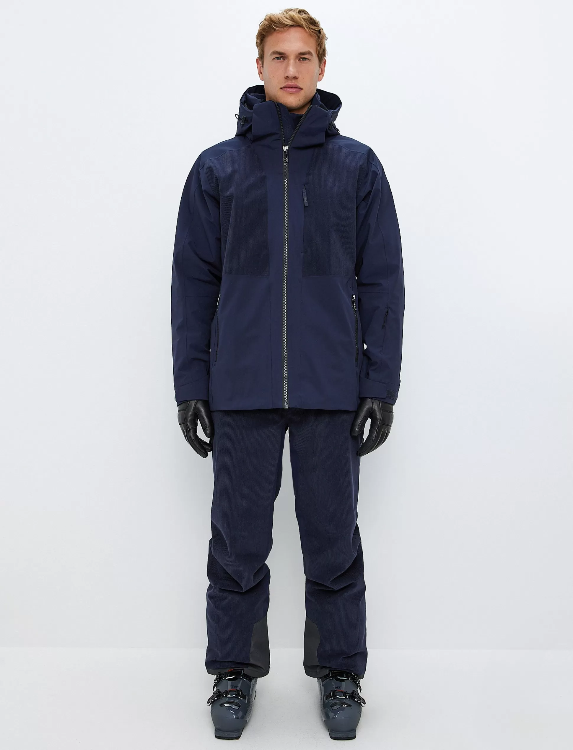 Laskettelutakki<8848 Altitude Andrew Cord Ski Jacket - Navy