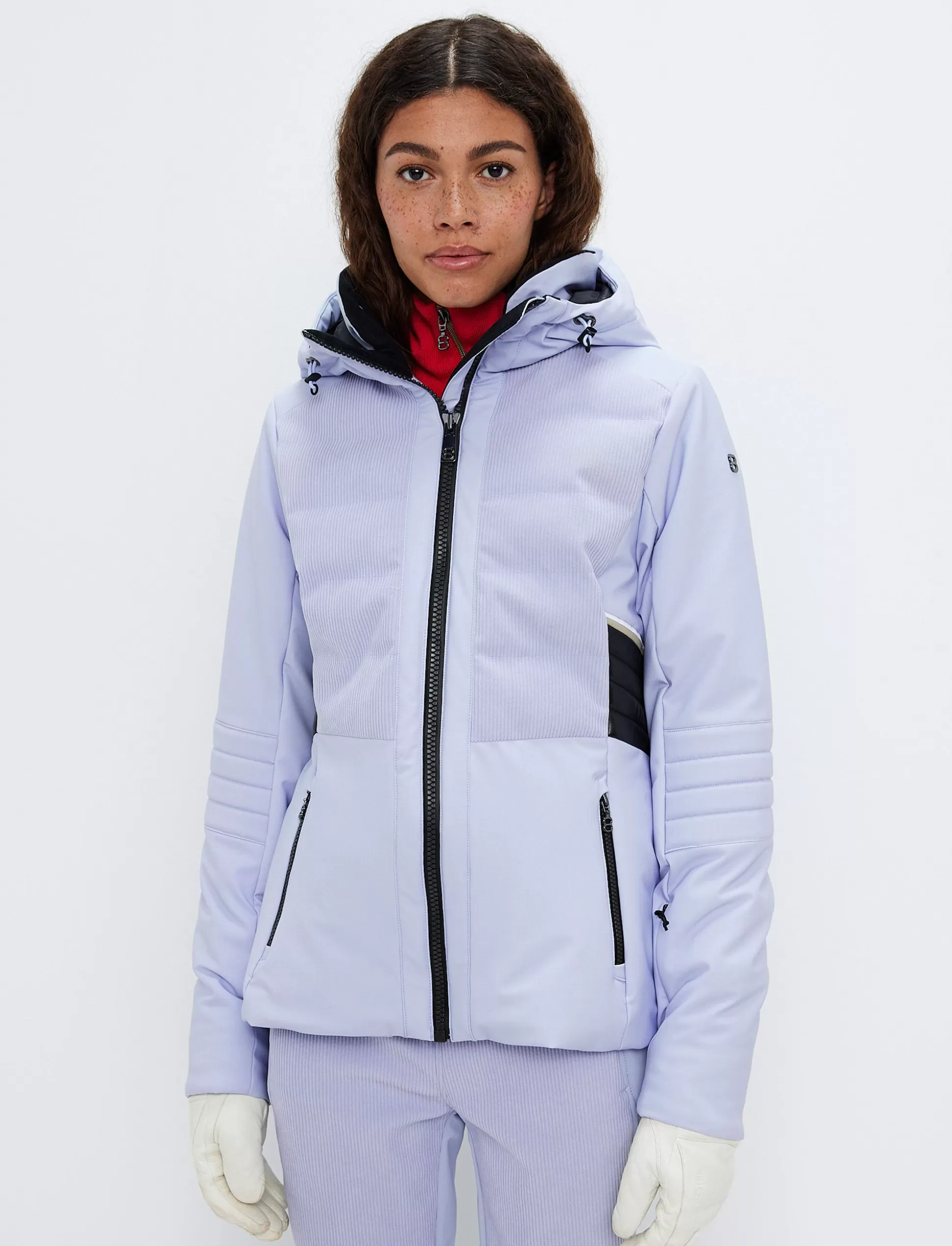 Laskettelutakki<8848 Altitude Clarice W Cord Ski Jacket - Icelandic Blue