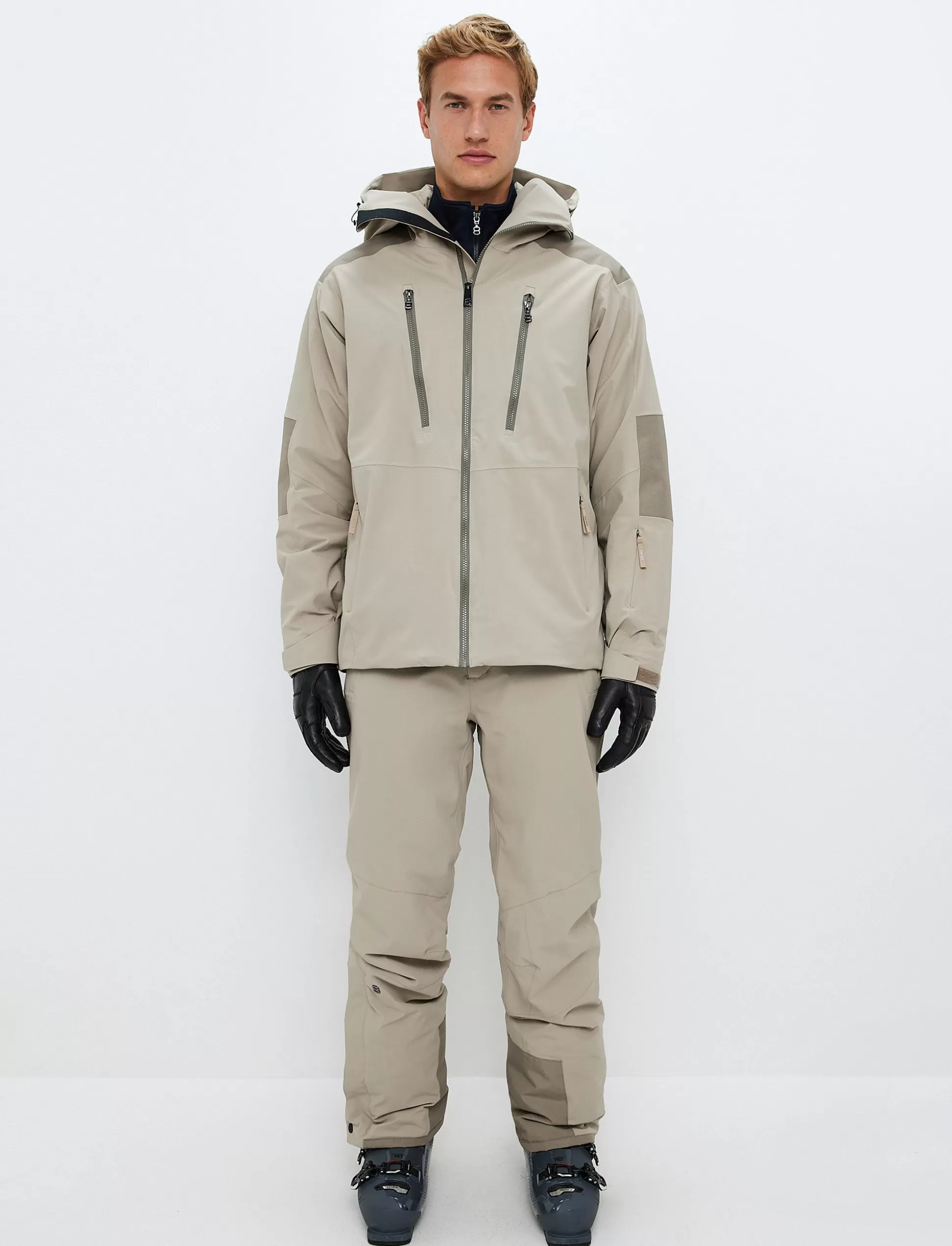 Laskettelutakki<8848 Altitude Dene Ski Jacket - Lt Beige