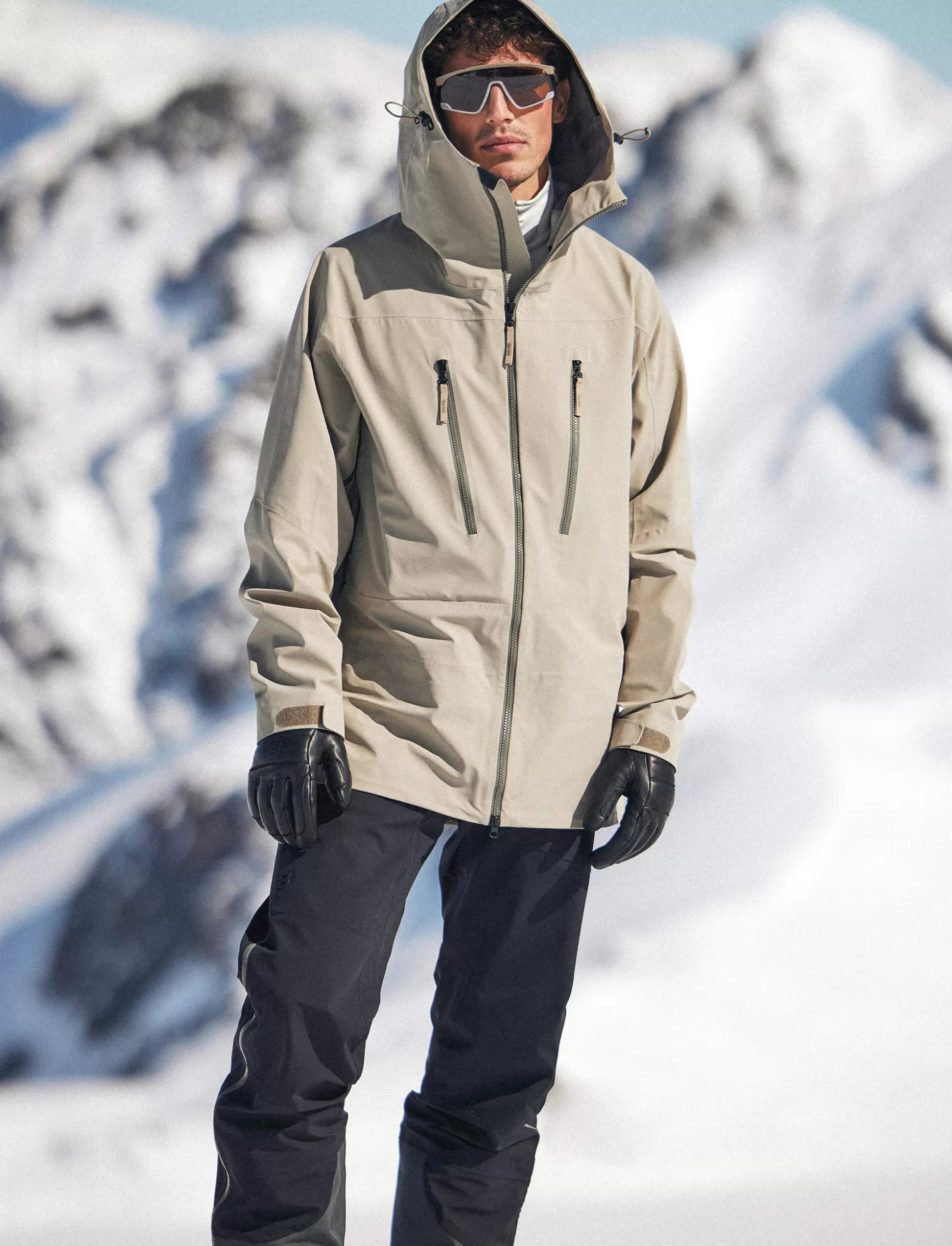 Laskettelutakki<8848 Altitude Dene Ski Jacket - Lt Beige