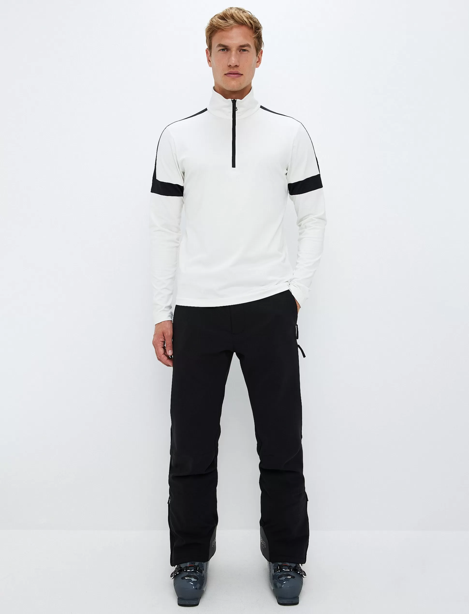 Välikerrostakit<8848 Altitude Dino 1/2 Zip Sweat - Blanc