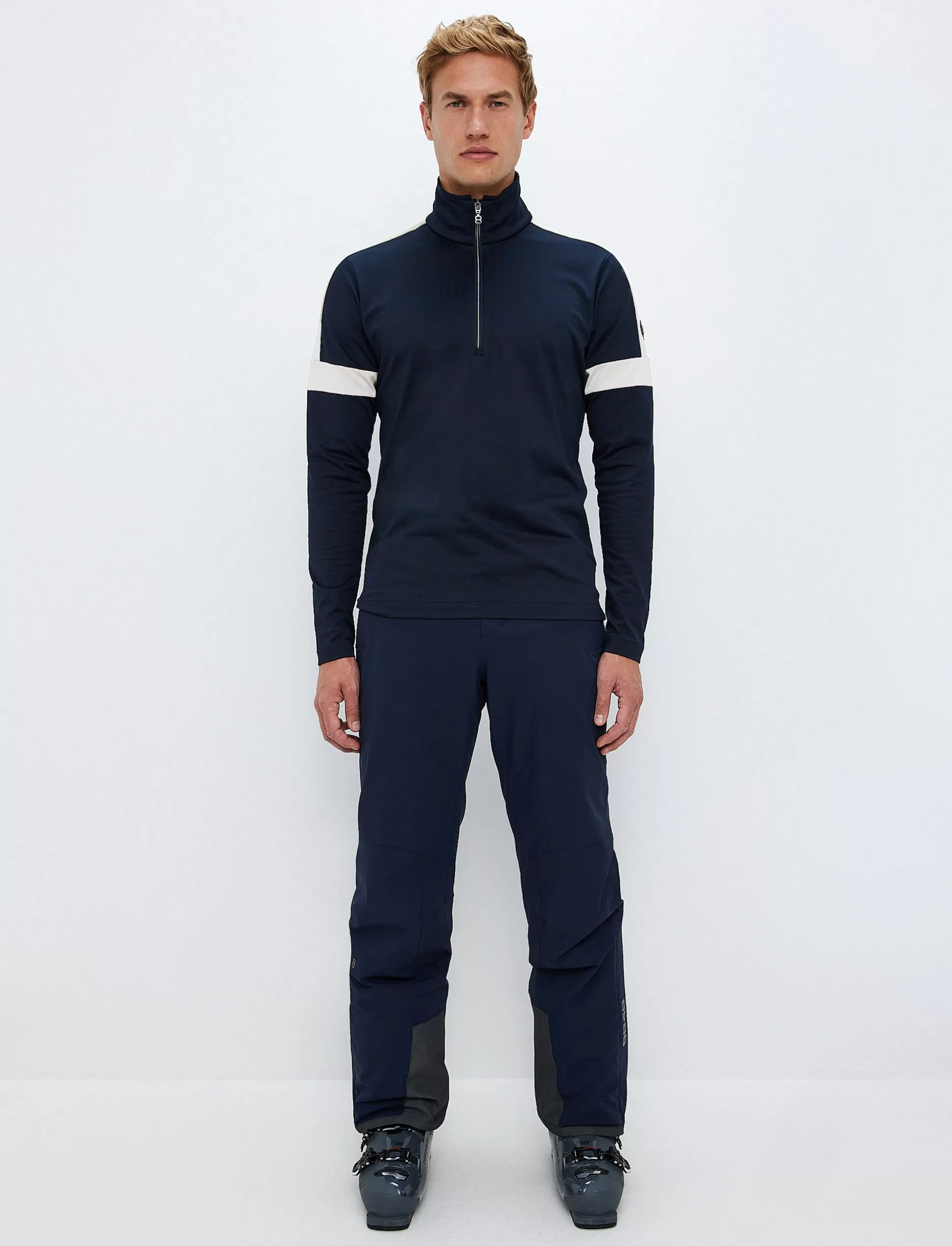 Välikerrostakit<8848 Altitude Dino 1/2 Zip Sweat - Navy