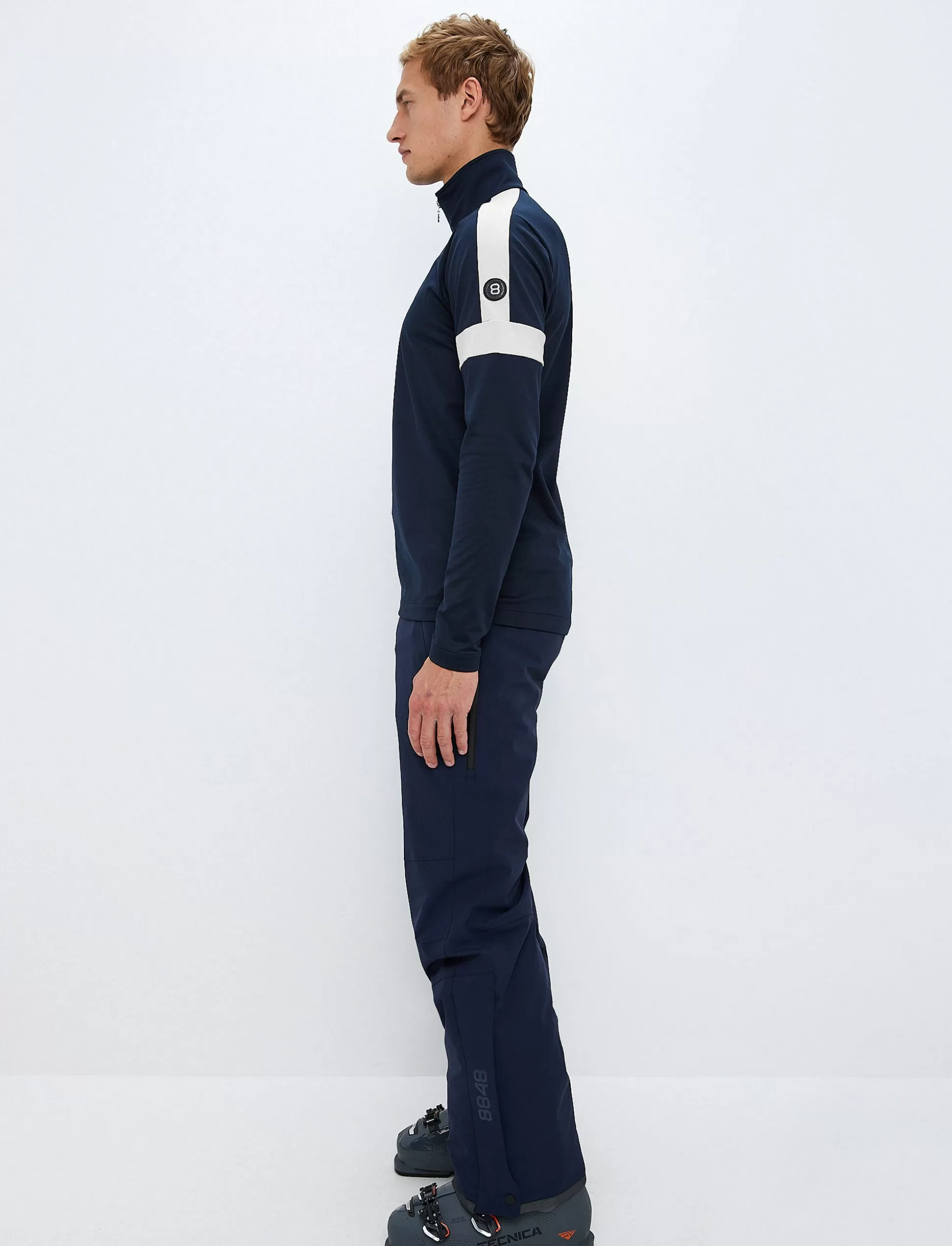 Välikerrostakit<8848 Altitude Dino 1/2 Zip Sweat - Navy