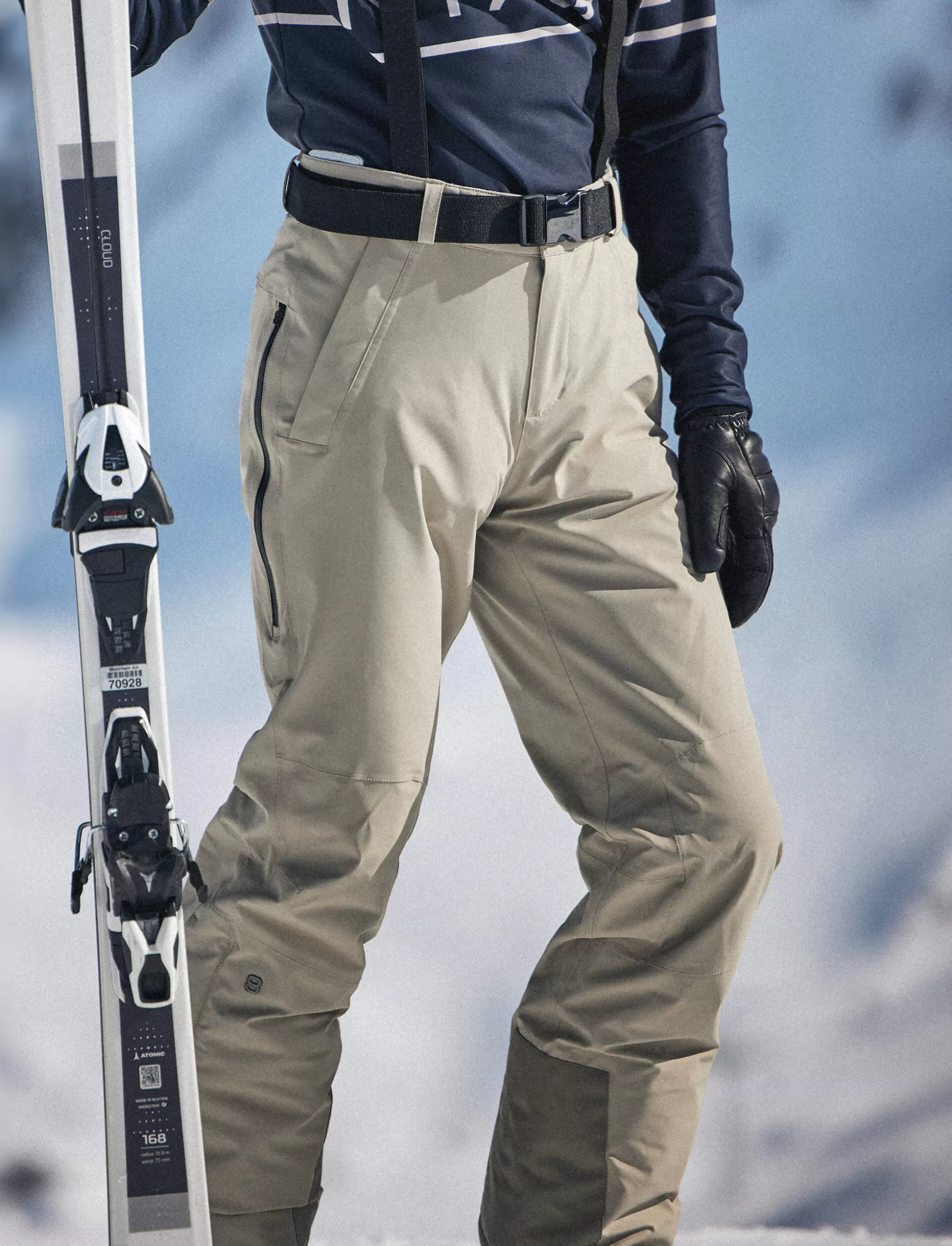 Lasketteluhousut<8848 Altitude Force 2.0 Pant - Lt Beige