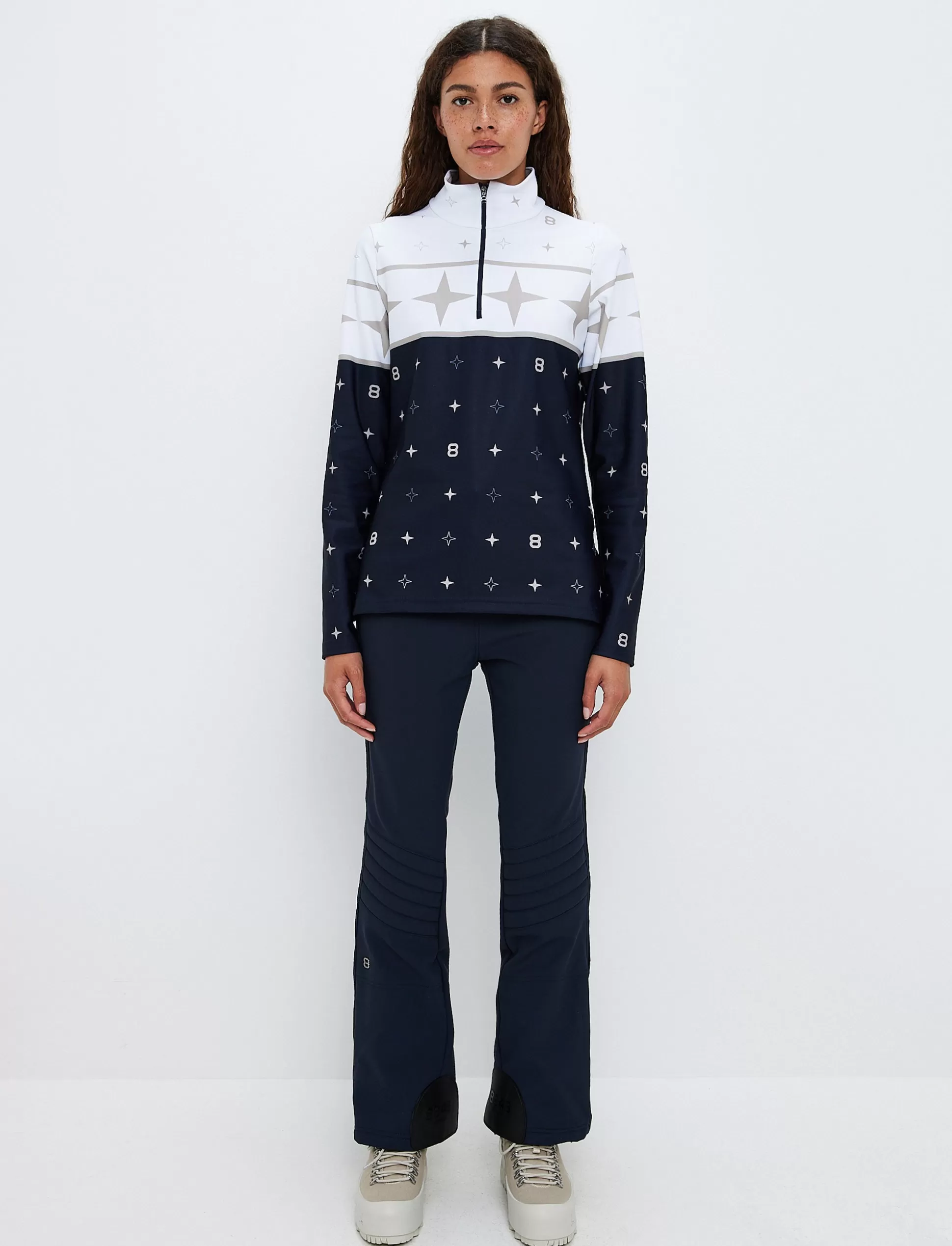 Välikerrostakit<8848 Altitude Leni W Ski Sweat - Navy