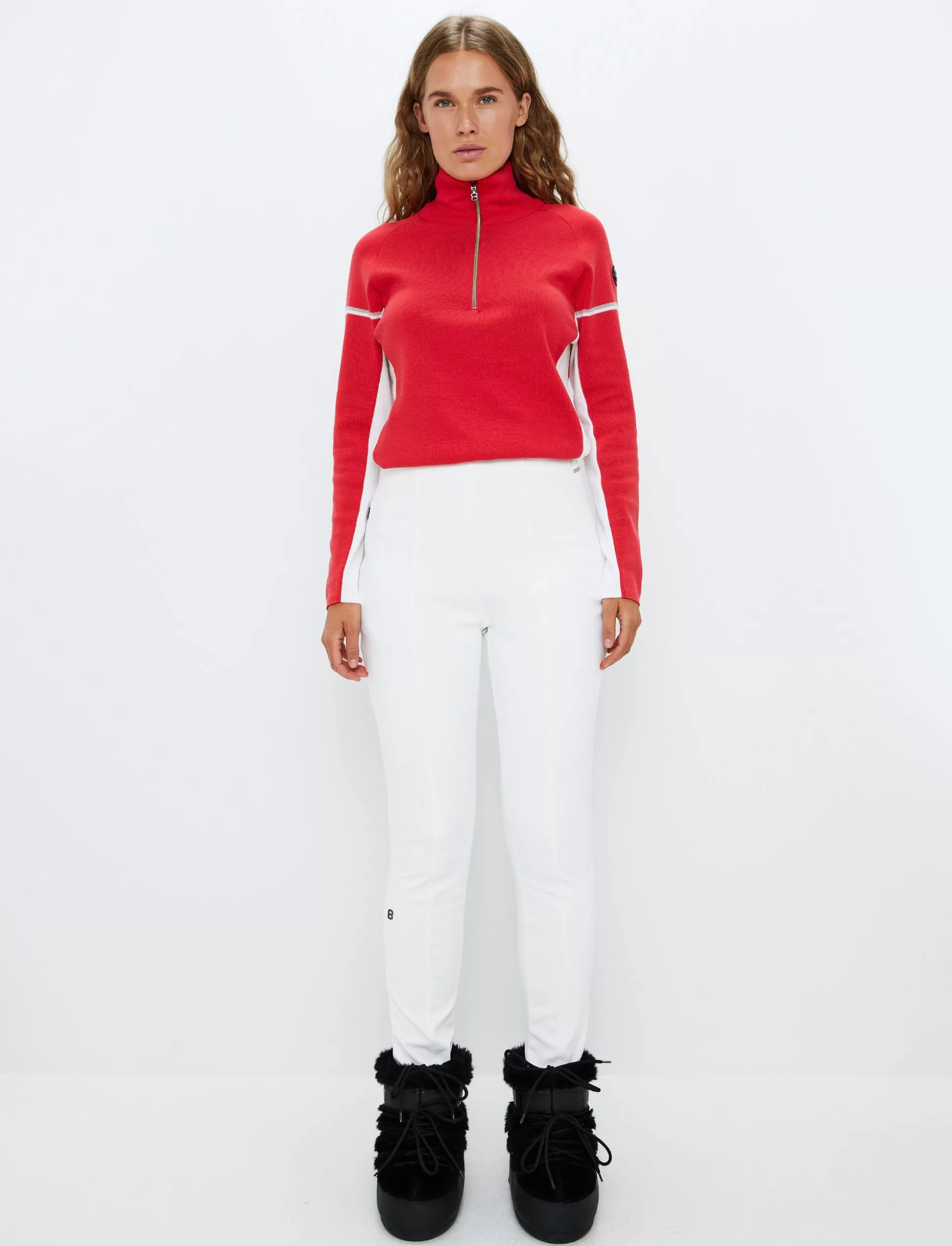 Housut | Lasketteluhousut<8848 Altitude Lesley W Ski Legging - Blanc