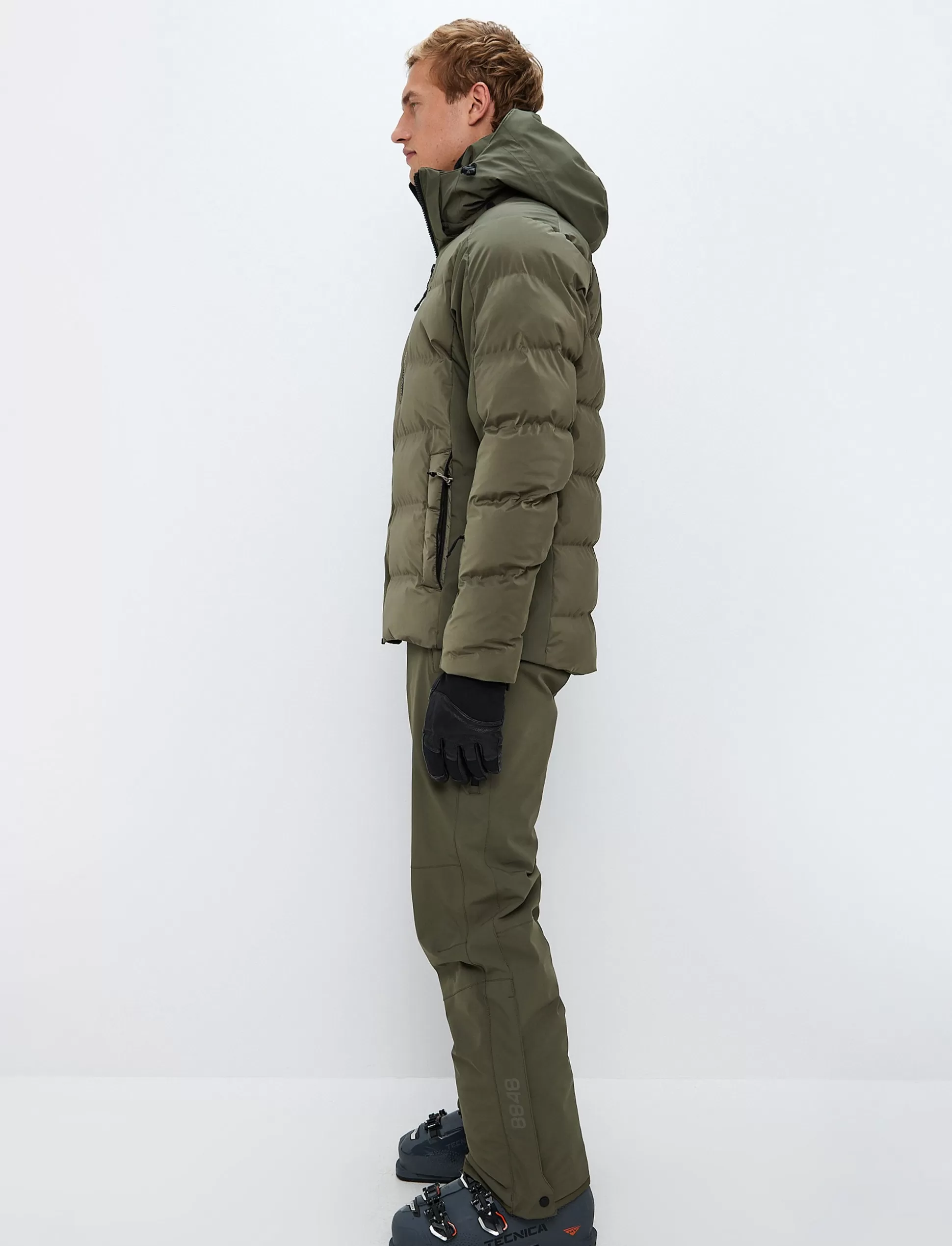 Untuvatakit | Laskettelutakki<8848 Altitude Malik Ski Jacket - Army Green