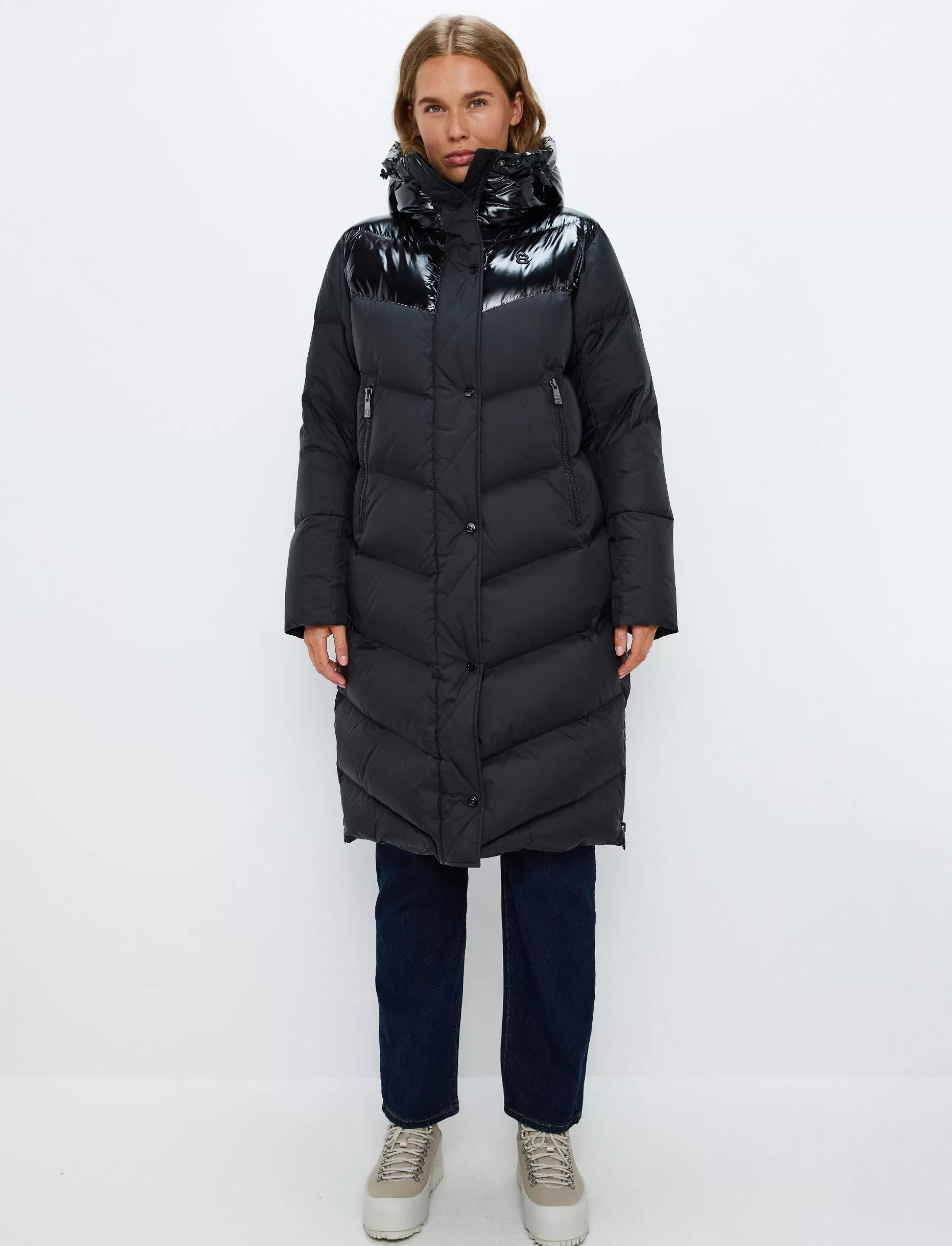 Untuvatakki<8848 Altitude Milano W Down Coat - Black