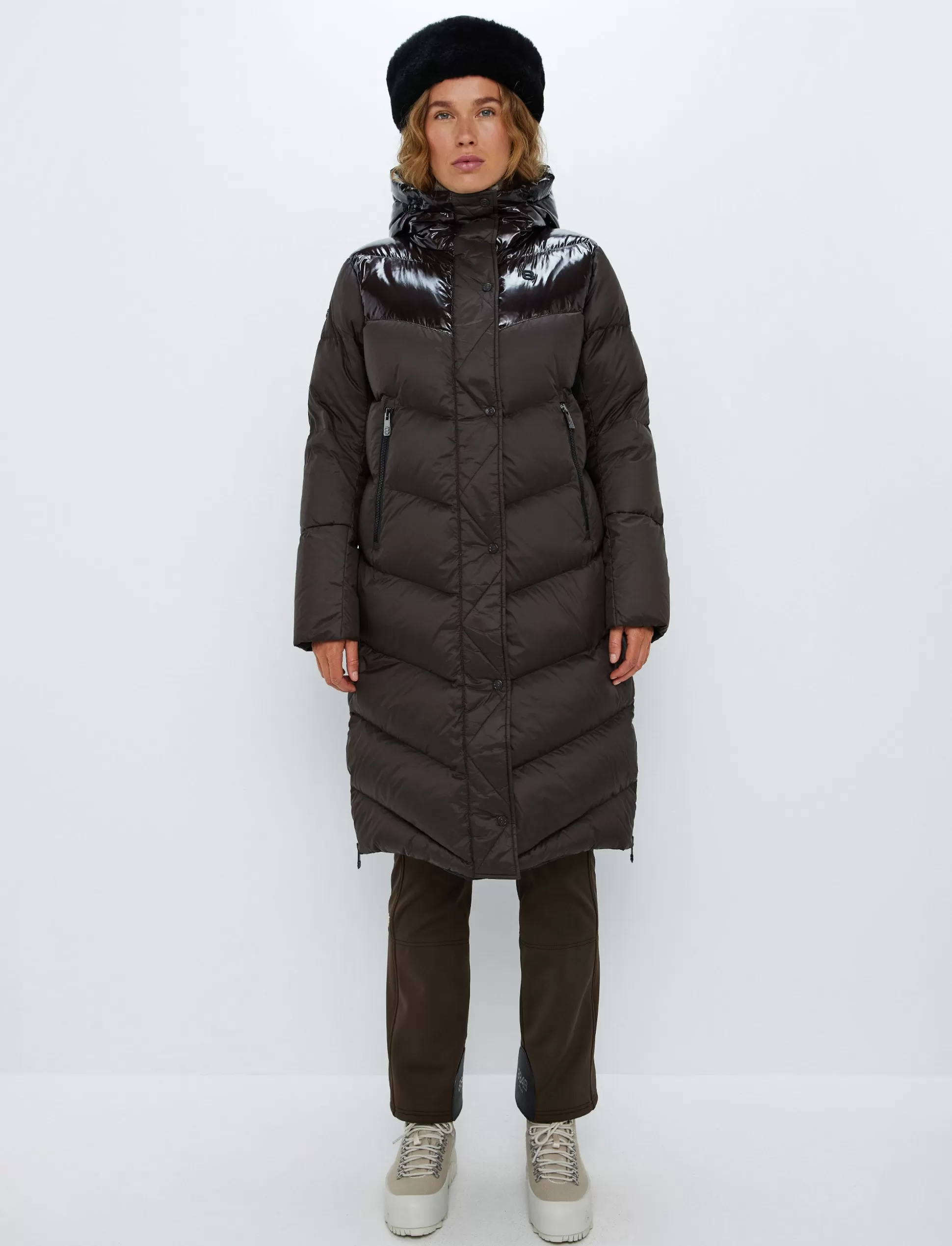 Untuvatakki<8848 Altitude Milano W Down Coat - Coffea