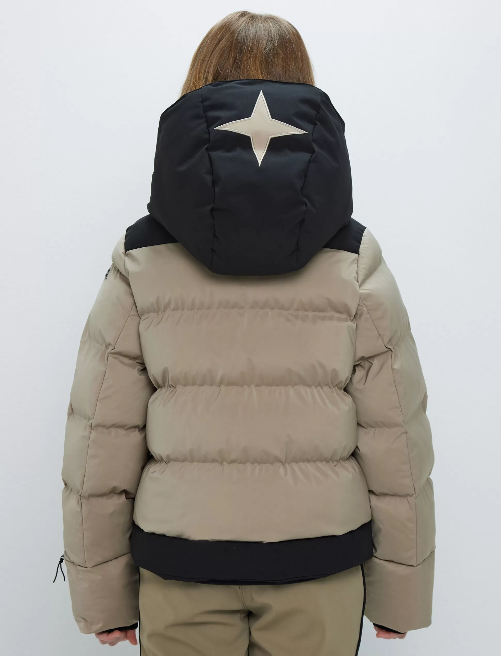 Laskettelutakki<8848 Altitude Moon Jr Ski Jacket - Lt Beige