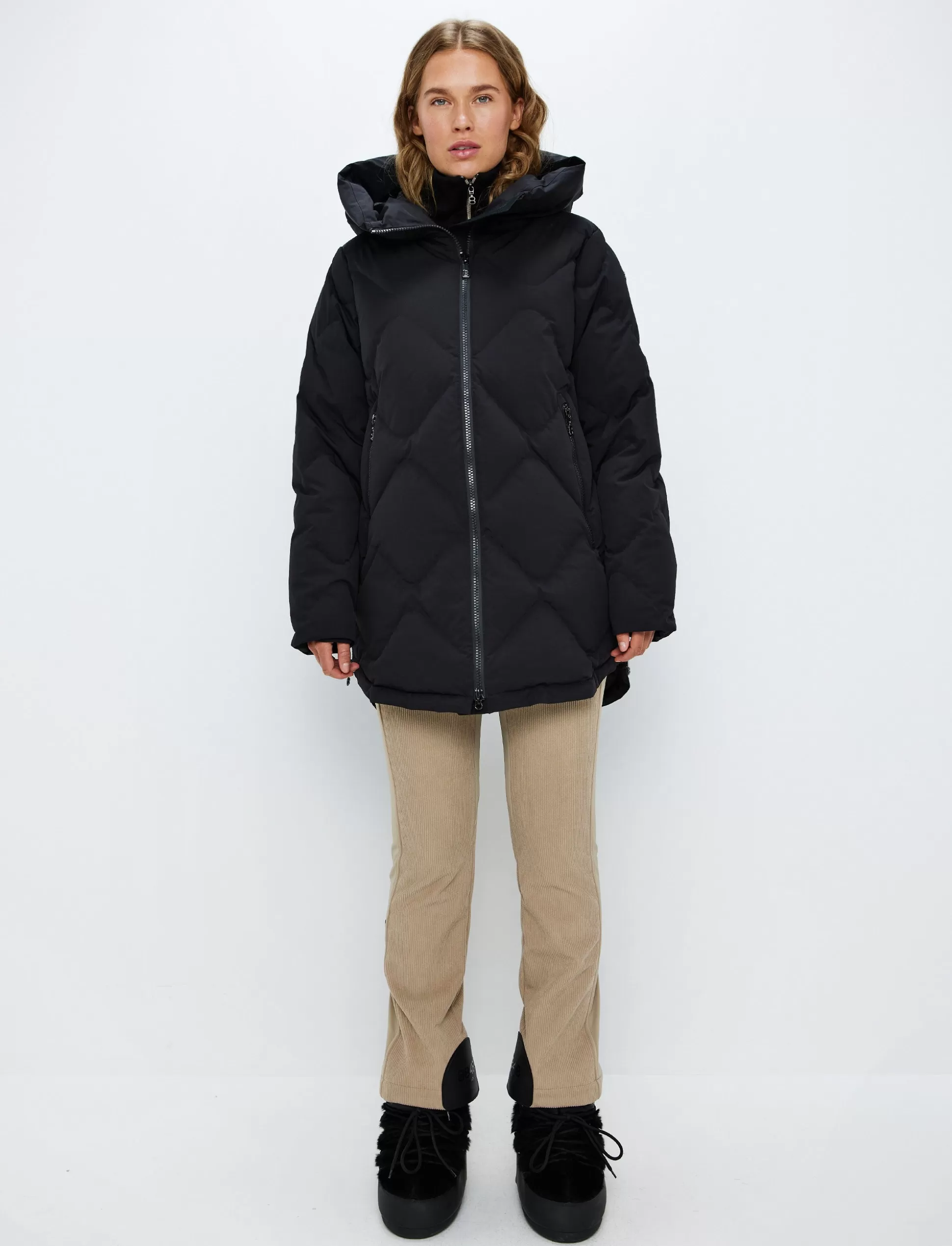 Untuvatakki | Laskettelutakki<8848 Altitude Nadine W Ski Parka - Black