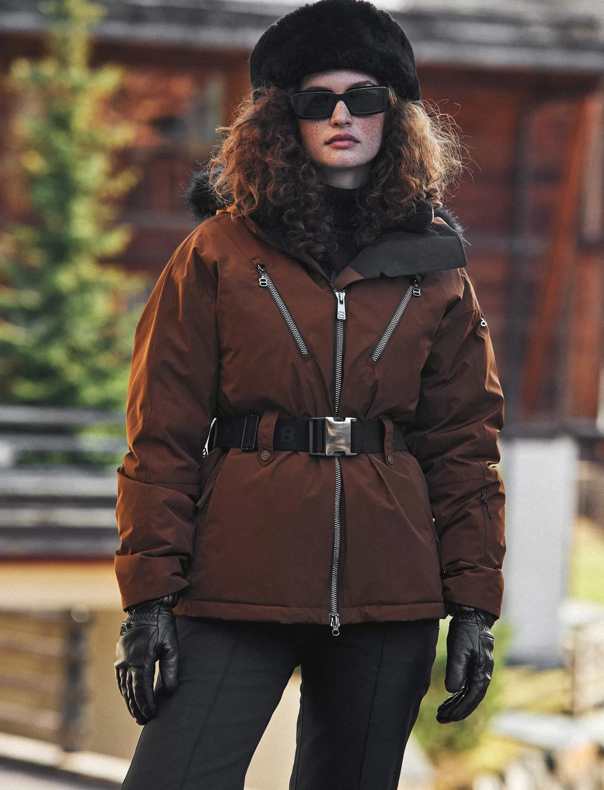 Laskettelutakki<8848 Altitude Perla W Ski Jacket - Cashmere Brown