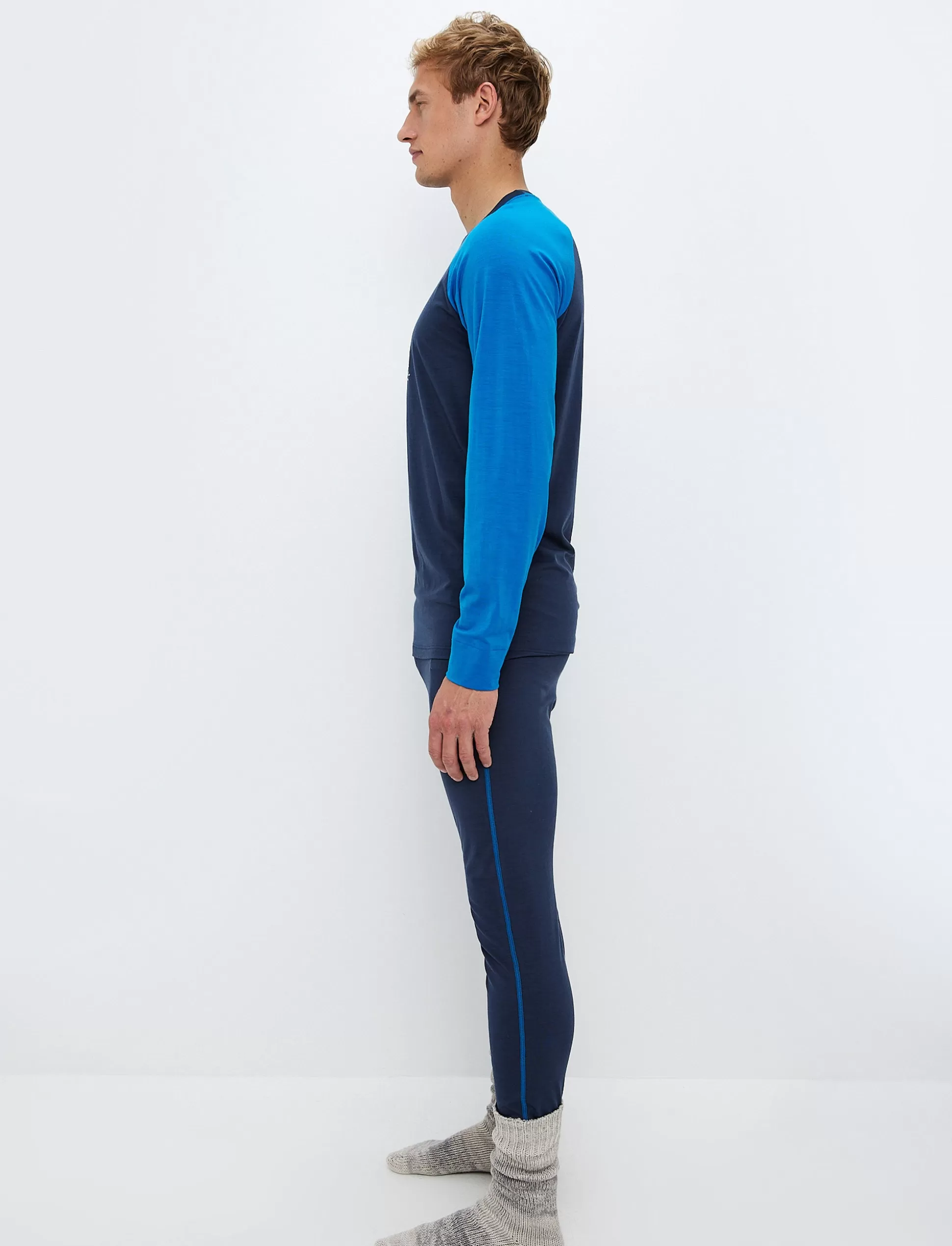 Välikerrostakit<8848 Altitude Polar Wool LS - Navy