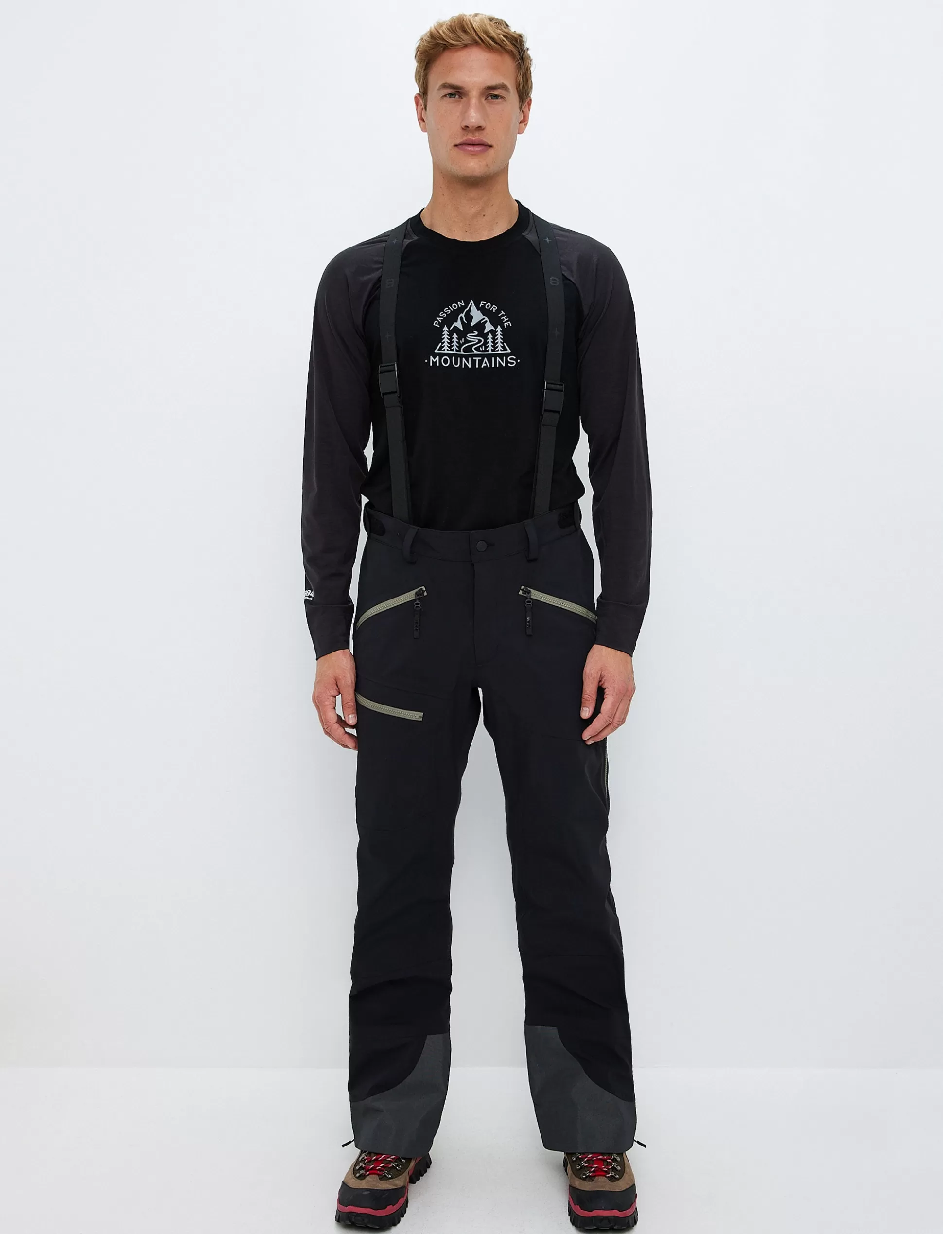 Lasketteluhousut<8848 Altitude Rappsy 2.0 Shell Pant - Black