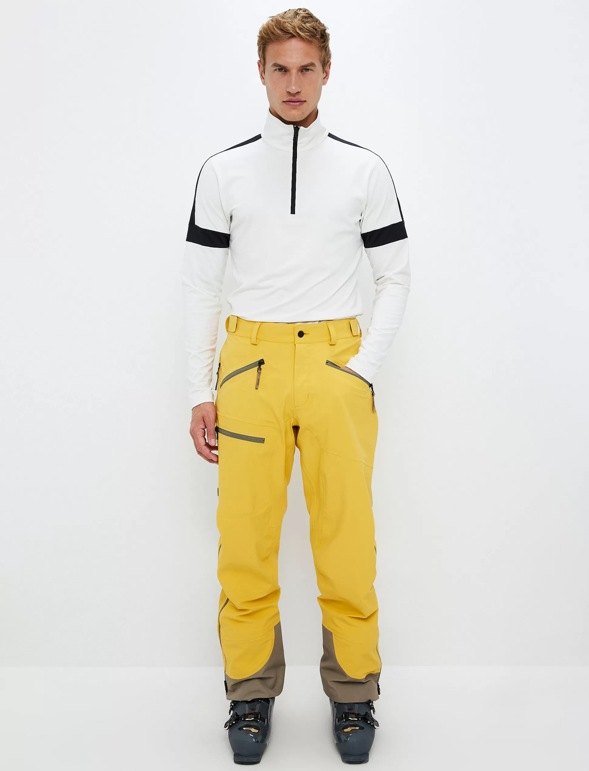 Lasketteluhousut<8848 Altitude Rappsy 2.0 Shell Pant - Golden Yellow