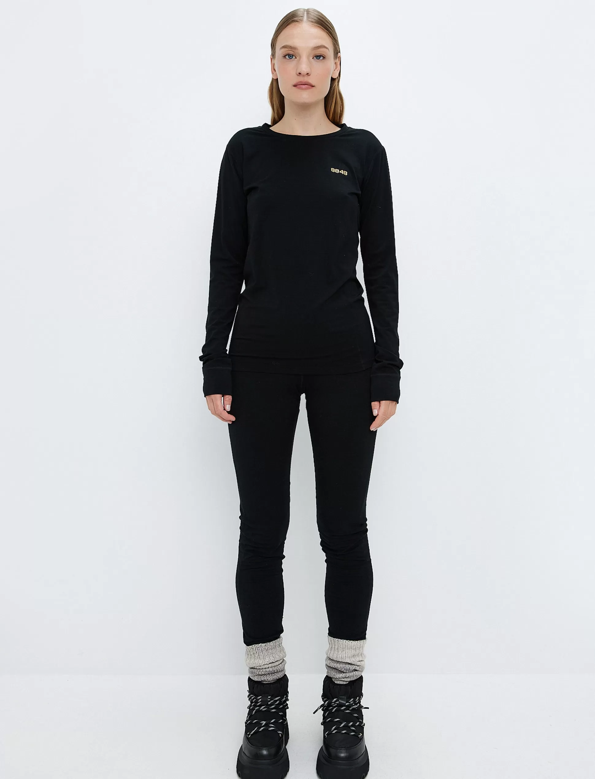 Välikerrostakit<8848 Altitude Sami W Wool l/s - Black