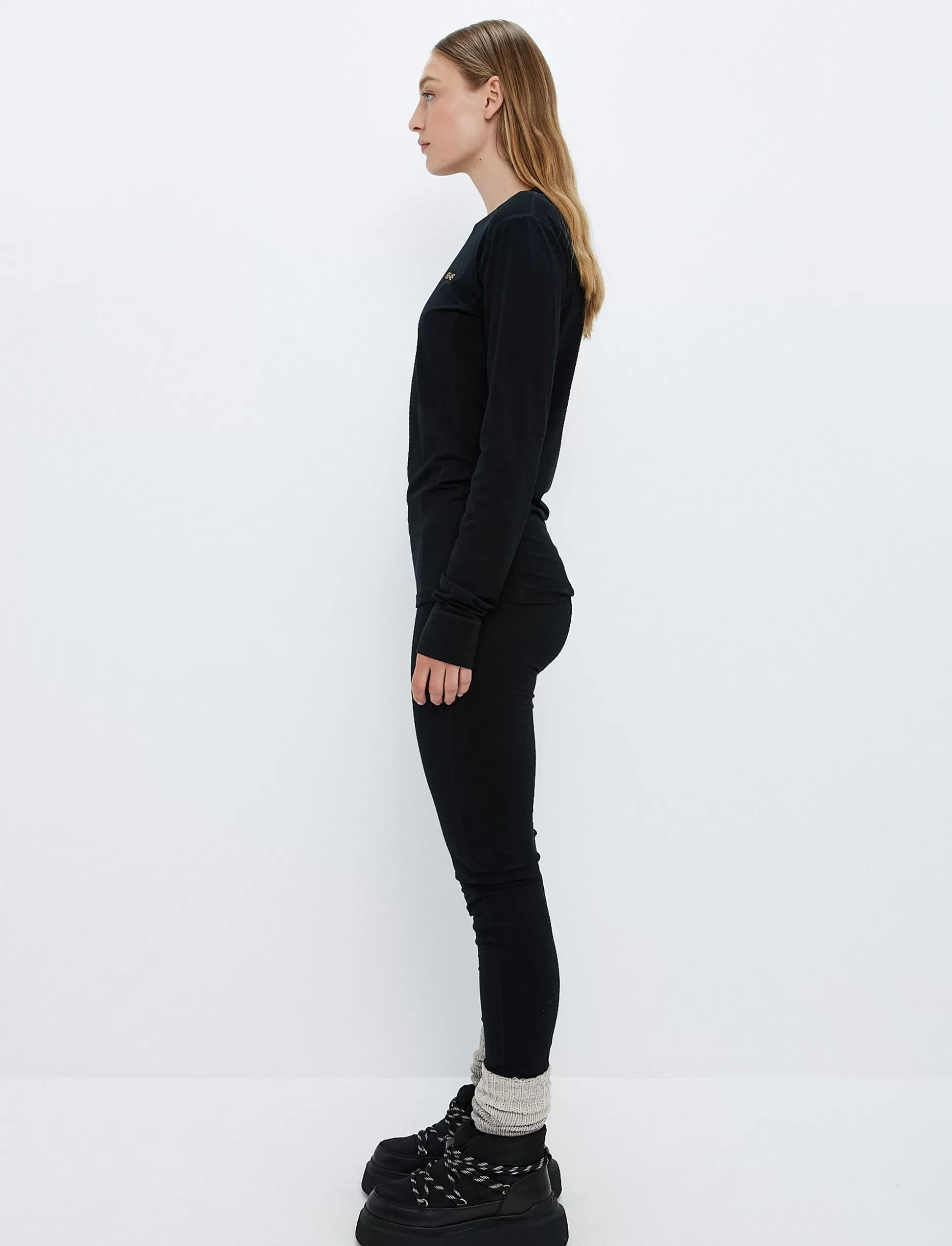 Välikerrostakit<8848 Altitude Sami W Wool l/s - Black