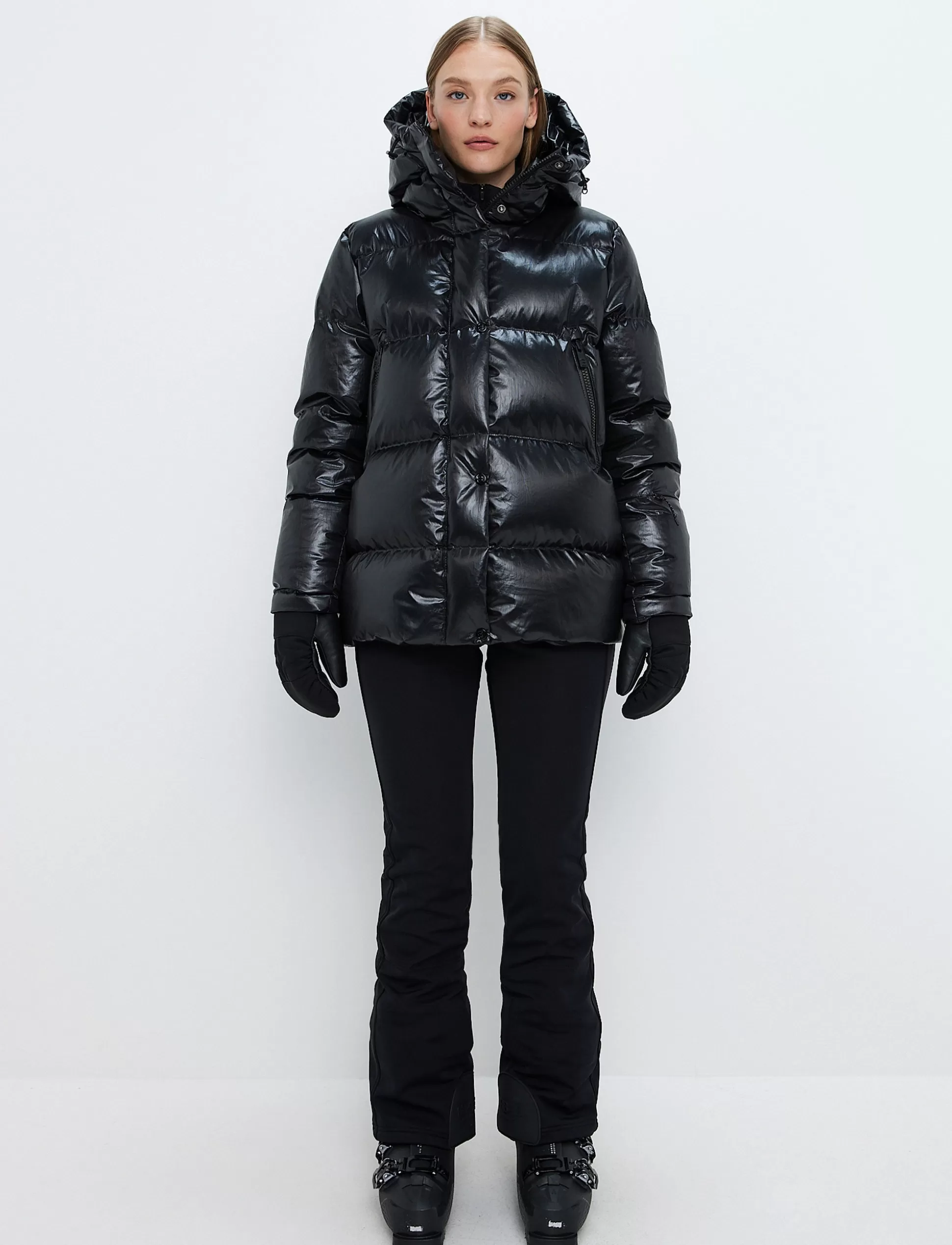 Untuvatakki | Laskettelutakki<8848 Altitude Sarah W Ski Down Jacket - Black