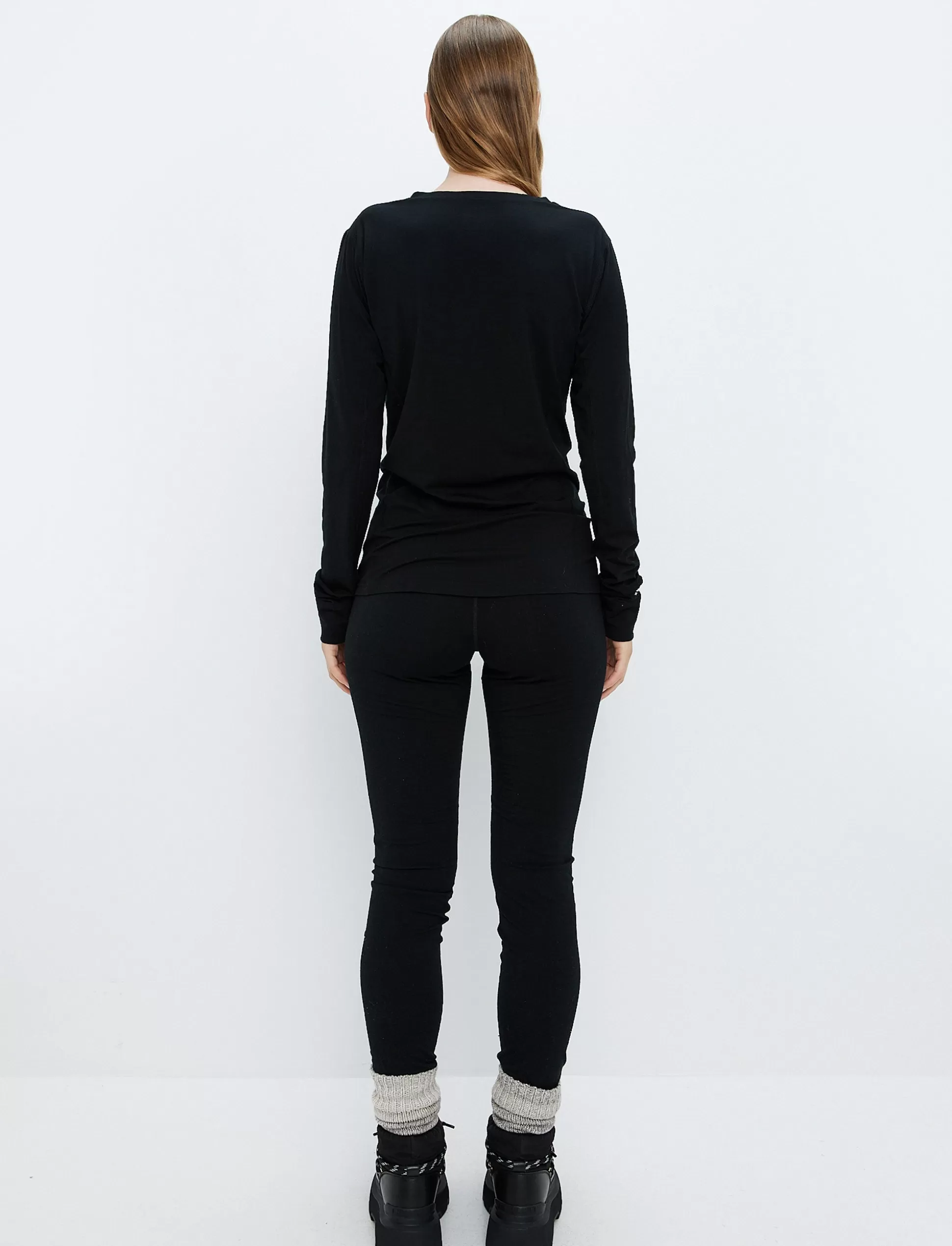 Välikerrostakit<8848 Altitude Sol W Wool Pant - Black