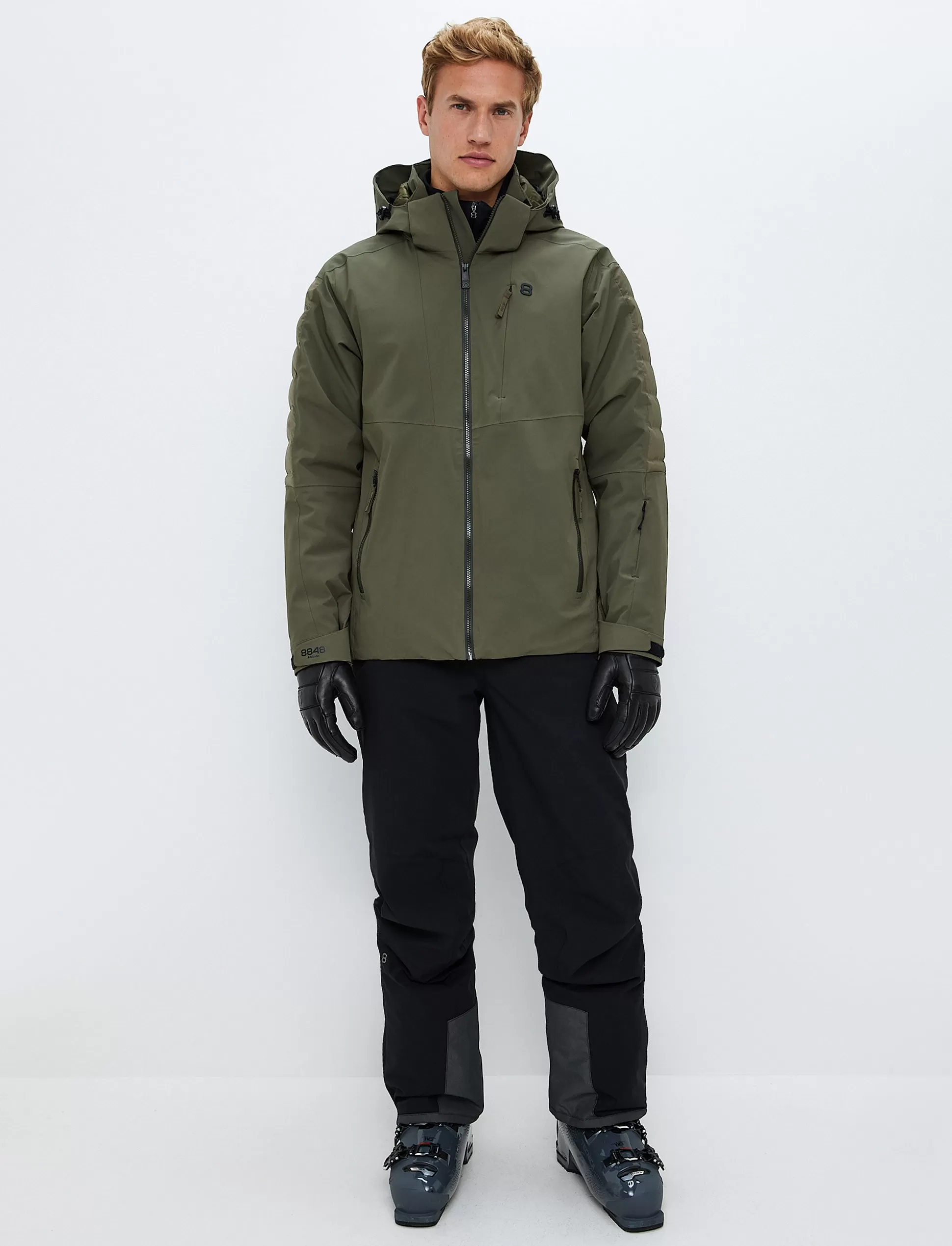 Laskettelutakki<8848 Altitude Trident Jacket - Army Green