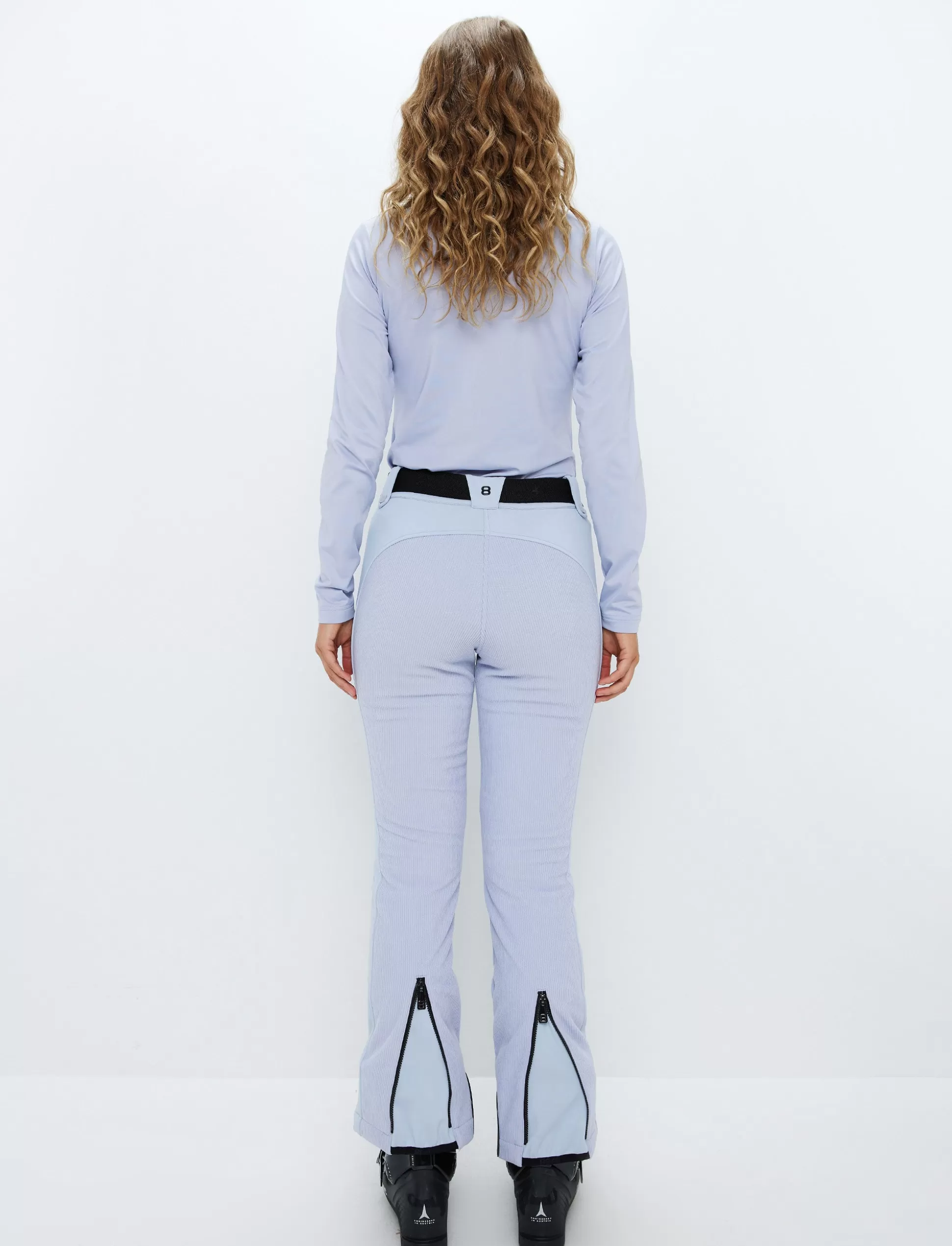 Lasketteluhousut<8848 Altitude Tumblr Cord W Ski Pant - Icelandic Blue