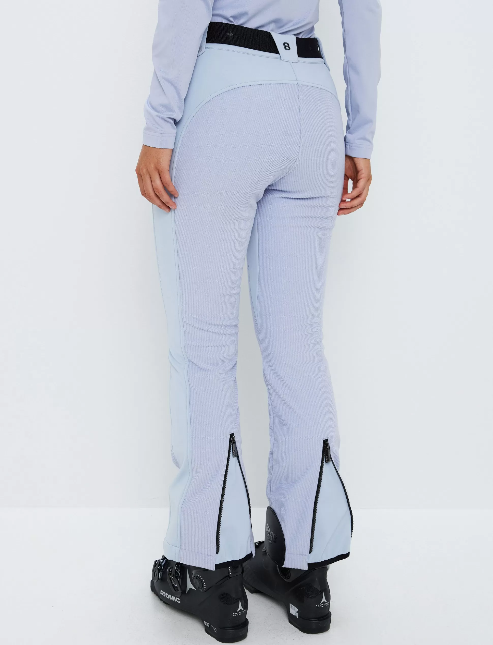 Lasketteluhousut<8848 Altitude Tumblr Cord W Ski Pant - Icelandic Blue