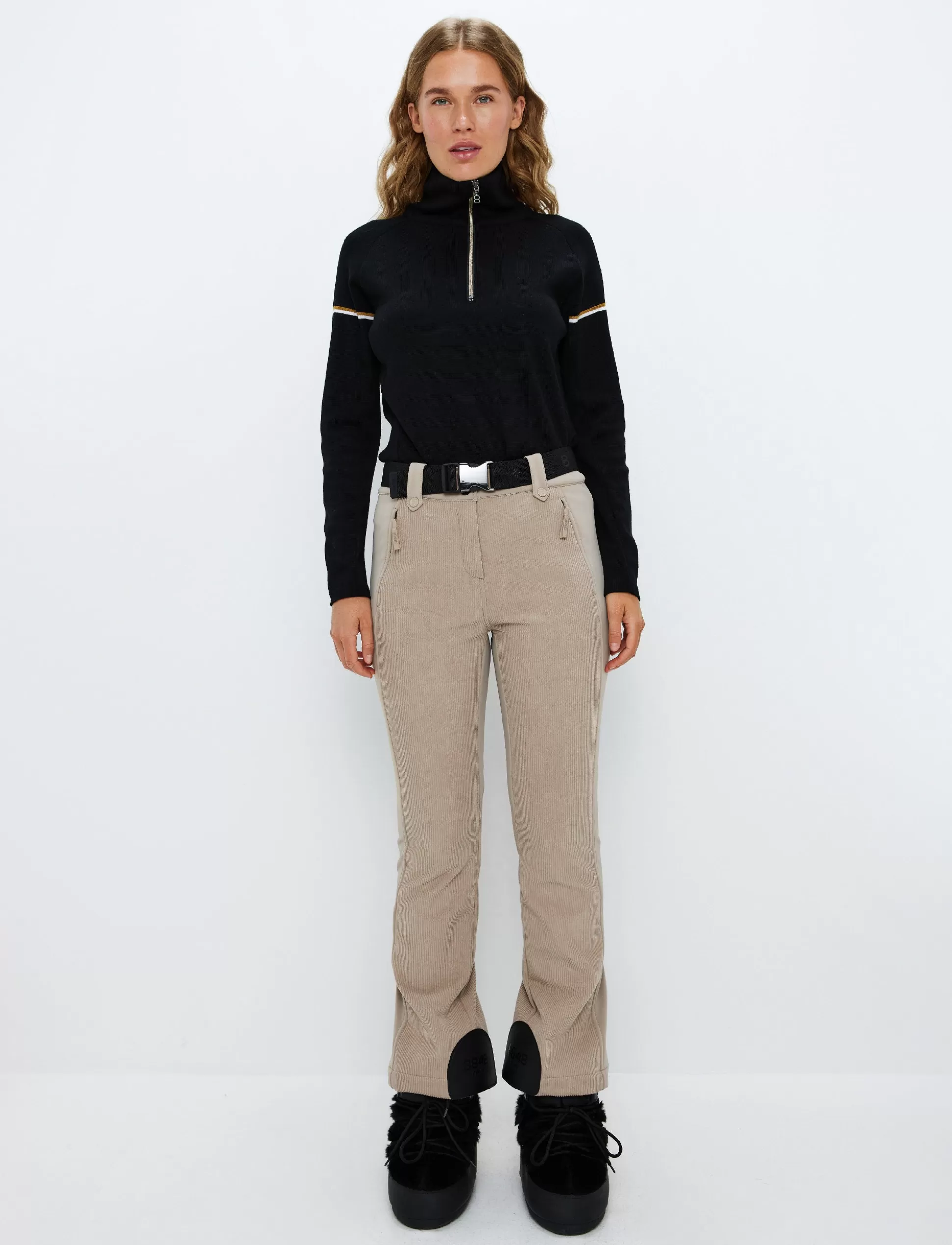 Lasketteluhousut<8848 Altitude Tumblr Cord W Ski Pant - Lt Beige
