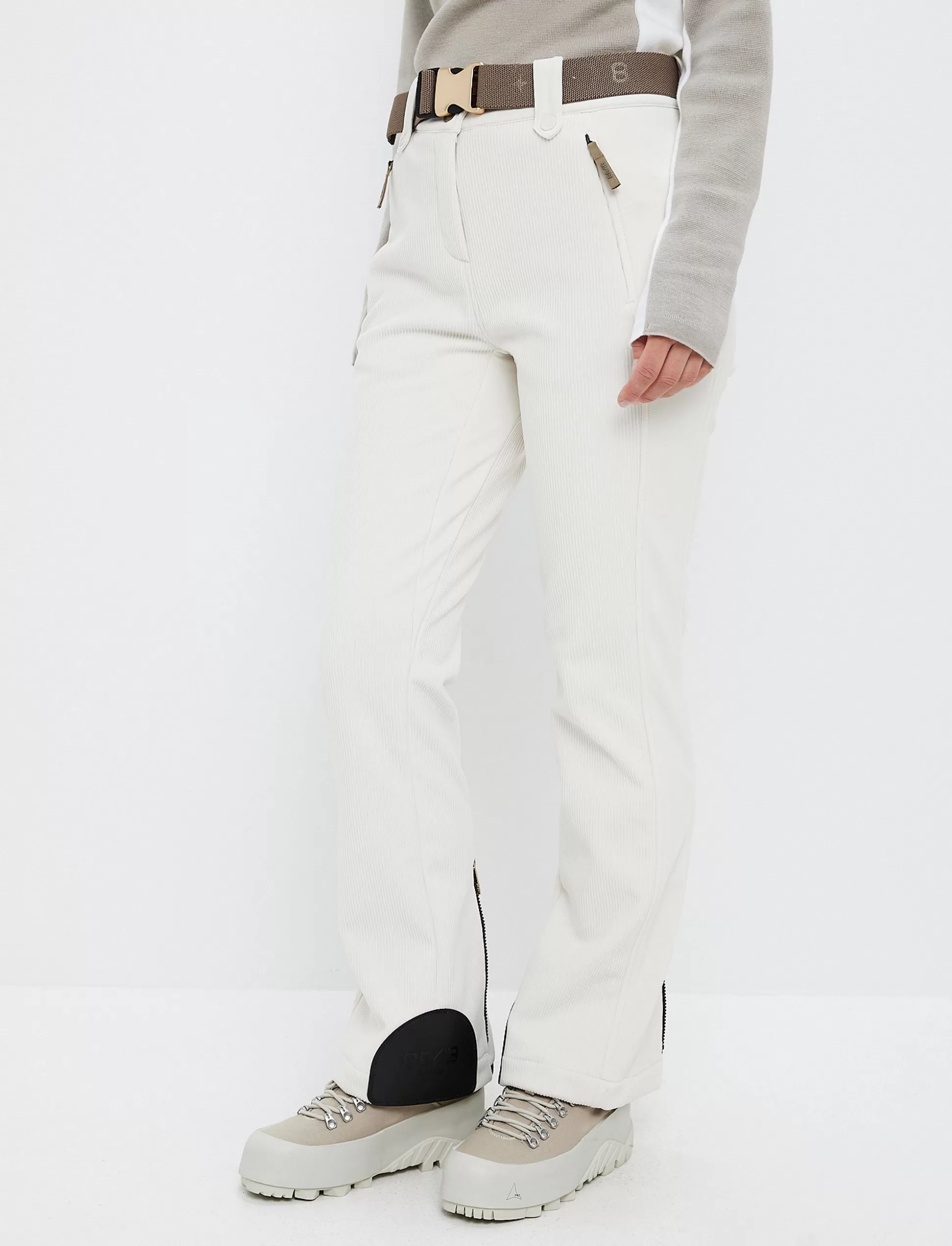 Lasketteluhousut<8848 Altitude Tumblr Cord W Ski Pant - Winter White