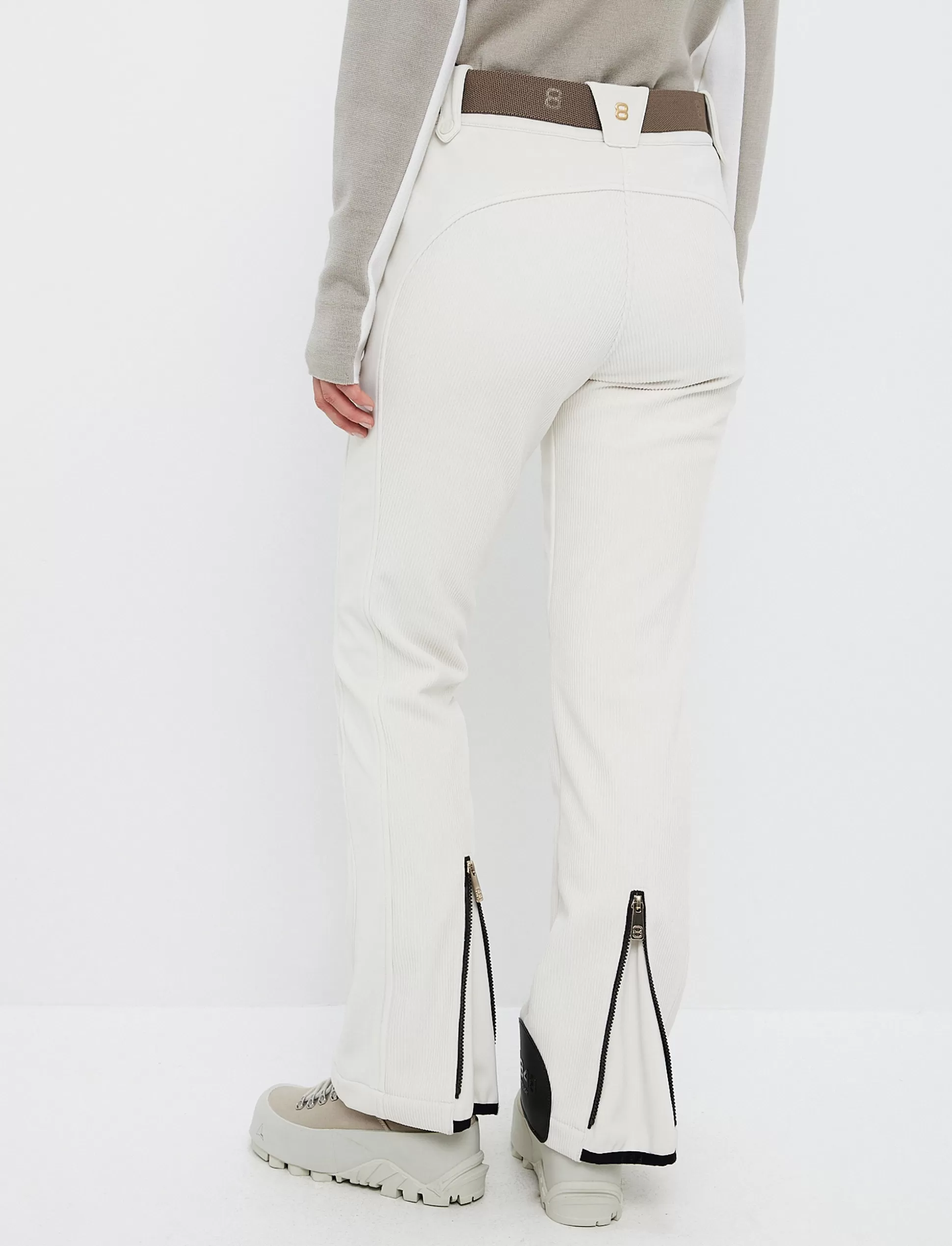 Lasketteluhousut<8848 Altitude Tumblr Cord W Ski Pant - Winter White